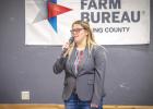 Julia Lewis (Olney FFA) Commercial Steer Speech participant