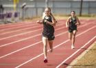 NHS Ladycat Allison Melton moves on to Regionals in the 1600m and 3200m run. Photo by Will Sadler