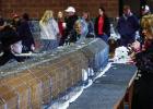 Olney 4-H member Rocket Laurent receives feedback during the rabbit competition at the Young County Junior Livestock Show Photo by Will Sadler