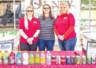 Olney Chamber and K.O.B. host booth at Crawfish & Cannons