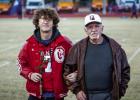 OHS Cub #7 Colin Mason was escorted by Randy Mason. Colin played running back and cornerback for the Cubs for 4 years and won the Cub Pride award during his sophomore year. Colin plans to earn an associate’s degree and pursue a position on a college football team. 