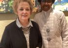 Verma Fobbs (Right) and her Olney connection, Rhonda Ramsey. Photo by Ann Myers Cumpton