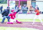 OHS Cubs catcher #4 Case Gray has excelled as catcher this season. Photo by Will Sadler