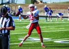 Cub Tucker Cortinez has been tapped for the starting Quarterback position this season. Tucker has a strong, accurate arm and the ability to scramble. Photo by Will Sadler