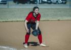 OHS Lady Cub #5 Morgan Simmons will be handling the heat at third base this season. Photo by Will Sadler