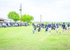 High school golfers from all over the district converged on Olney Country Club on April 3, for day one district competition, leading up to regionals. Day two was played in Nocona on Monday, April 6. Photo by Will Sadler