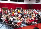 The OHS Athletic Banquet was so popular they ran out of tables but plenty of seats were available and everyone had a place to sit and enjoy the evenings celebrations. Photo by Will Sadler