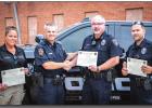 Olney PD honored for Jacksboro tornado response