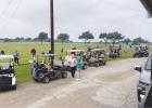 The driving range near the clubhouse is slated to get a new concrete pad in coming renovations, sponsored by local community members. Archive Photo