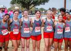 OHS varsity Lady Cubs competing in the Olney Invitational were Katherine Morales, Ava Stewart, Taylor Caddott, Ella Richards, Caly Johnson, Sharoll Mendoza, Arlette Olvera, Renata Chavez-Hernandez, and Aleena Puga. Photo by Will Sadler