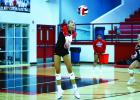 Lady Cub Veteran #3 Bradi Bowers saves a kill shot during the Lady Rabbit preseason tuner. Bowers is another dynamic player that will help lead the way to a successful season. Photo by Will Sadler