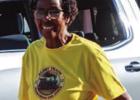 March for Jesus founder Verma Fobbs encouraged participants with hugs and words of inspiration. She said she will keep marching as long as the Lord wills it. Photo by Will Sadler