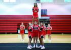 OHS & OJHS cheerleaders perform at Cheer Camp