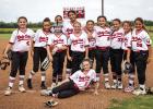 The third- and fourth-grade Lady Cubs hosted the Graham Lady Heat for summer bragging rights in softball, and the Lady Cubs came away with the win. Photo by Will Sadler