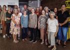 Olney’s retired teachers met at the Olney Heritage Museum last week to plan out their year. Back L to R: Darrell Woolley, Kim Bishop, Lana McQuerry, Dale Lovett, Candy Key, Gerald Butler, Rosalee Craig, Gloria Krueger, Susie Wallace, Ernestine Heller, D