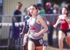 OHS Hallee Craven took down a huge win, earning a first place in 100m. Photo by Will Sadler