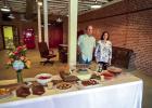 Olney Education Foundation hosts meet and greet at their newly renovated headquarters located at 109 W. Main St. in Olney during the Texoma Gives event. Shown are Kelly Mahler, Chairman and Sherry Altmiller, Secretary. Photo by Will Sadler