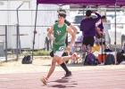 NHS Bobcat Tristan Schultz moves on to Regionals in 400m and 800m run. Photo by Will Sadler