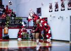 Lady Cub #11 Kynlee Lauderdale is a defensive phenom, always keeping her team in the fight. Kynlee had a massive 26 digs against the Lady Pirates. Photo by Will Sadler