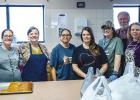 What keeps the Cub Center and its many events running are funding from donations and the volunteers who donate their time to the center. Some of those shown were part of the big group of volunteers who worked during the Souper Bowl fundraiser. Photo by Wi