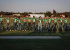 The Newcastle ISD Bobcat football team is announced during the annual Booster Bash. Photo by Will Sadler