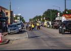 The 27th annual March for Jesus kicked off on Saturday morning with a collection of marchers, floats and trains, trailing down Main Street to the First Baptist Church of Olney. Photo by Will Sadler