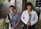 Soloists Maddox Johnson and Lily Thames each received silver medals for their performances at the UIL Texas State Solo and Ensemble Contest on May 24 in Pflugerville. Photo by Marilyn Bennett