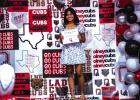 Sharoll Mendoza Received the Lady Cub Track and Field Newcomer of the Year Award. Photo by Will Sadler