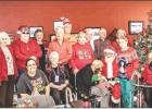 Sr. Cub Center celebrates Christmas with Santa