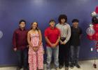 The Olney High School seniors chosen to participate in the Olney Education Foundation’s mentoring program are (L-R): Nate Elmore, Rai Bond, Ricco Sandoval, JoJo Acuna, Jeffrey Flores. Photo by Will Sadler