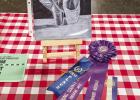Sarah Northington, Senior Newcastle FFA Division Grand Champion and Best in Show Creative Arts Colored Chalk and Pencil Division. Photo by Will Sadler