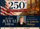 St Luke Organ Concert to Feature Patriotic Hymns