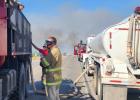 The Olney City Council and Young County Commissioners reviewed local response to the 8,000-acre Campbell Ranch fire during meetings on Aug. 14