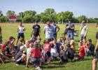 Lil’ Cubs learn new skills at OES football camp