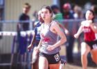 Lady Cub track member Halee Craven competed exceptionally well in the 400m and will head to state competition to represent Olney High School. Well done, Lady Cub!! Fight on! Photo by Will Sadler