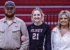 Olney High School celebrates Varsity Volleyball Senior Night