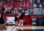 Lady Cub #12 Morgan Simmons is the epitome of team players and is always there to support her teammates by setting up shots, blocking at the net, serving and is that one player every team needs for a successful season. Morgan had 23 assists against the La