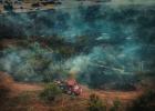 Young County faced extreme fire danger this week, as high temperatures and dry conditions sparked fires across the region. Local crews battled blazes that popped up all over the county this month, including this fire in Newcastle. State fire crews were pr