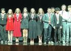 Olney High School’s One Act Play troupe advanced to bi-district competition in Haskell this week after winning the District 9AA One Act Play contest last week in Olney. The troupe is performing “Suite Surrender” by Michael McKeever. Results from the