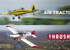 Olney’s Air Tractor acquired Thrush Aircraft of Georgia. The two aircraft manufacturers’ histories trace back to aviation pioneer Leland Snow. Photo provided by Air Tractor