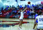 Lady Cub #23 Aubree Englishbee has that fierce fighting spirit Lady Cubs are often known for, and plays each period with controlled aggression. This season would have been more in the red without this Lady Cub. Photo by Will Sadler