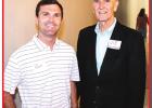 County judge candidate Joe Finfrock meets with voters
