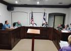 The citizens of Olney filled City Hall on Sept. 8 for the annual budget workshop. The budget, now posted online at the City’s website, will be approved at the Sept. 22 meeting. Photo by Gina Keating