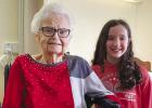 Evelyn Altmiller, Isabel Piegat share birthday