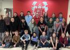 Olney Junior High School competed in the March 7 Texas Math and Science Coaches Association contest in Abilene, besting eight 5A, 4A, 3A, and 2A schools, and will send 26 students to the state competition in Abilene on April 11. Photo by Rhonda Geter