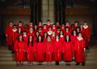 Olney High School Seniors take the stage prior to their 2025 graduation ceremony. Congratulations to the graduates! Photo by Julie Lane