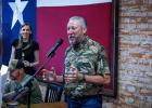 (Left): Former Texas Senator Drew Springer described how he organized a bipartisan group of Texas lawmakers to sign a letter to a Washington D.C. judge advocating for the release of the wrongfully convicted Raven 23 men. Mr. Springer and his fellow signer