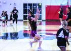 Little campers scrambled to catch tennis balls and improve their volleyball skills. Photo by Will Sadler