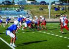 The OHS Cubs travelled to Windthorst recently to open the preseason with a scrimmage against the Trojans. The Cubs looked solid with a few exceptions, most likely due to a new offensive style. As the season progresses, look for the Cubs to gain confidence