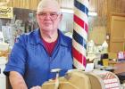 Nunley provides a traditional barber shop experience